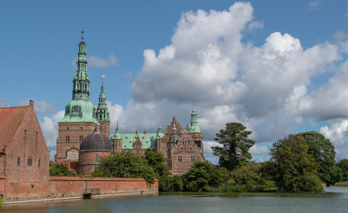 Frederiksborg Castle in Hillerod, Denmark