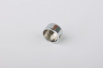 Tips for curtain poles on a white background. Ending for curtain eaves. Finials for curtain cornices.