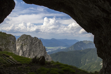 Fototapeta na wymiar Karwendel Mittenwald
