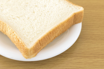 Fototapeta na wymiar 四角い食パン