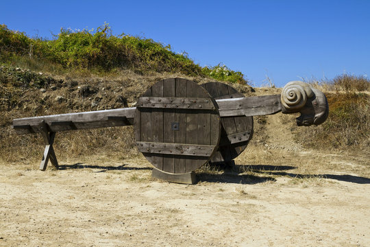 Fort La Latte battering ram