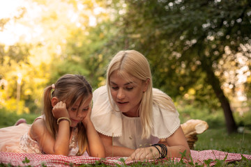 Naklejka premium Spring season is time for spend outside.