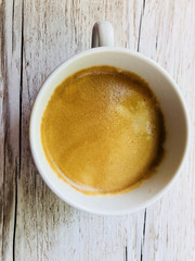 Delicious morning espresso 