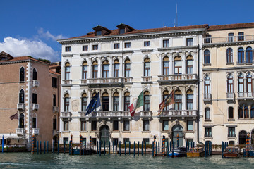 Palaces on Grand Canal, Venice, Italy