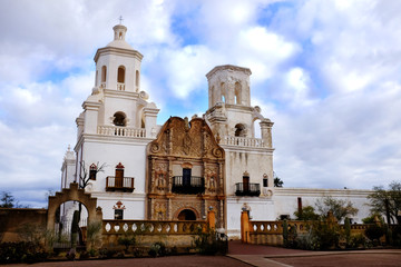 San Xavier Mission in Tucson Arizona Spanish Religioius