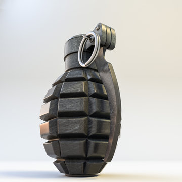 Grenade Isolated On White Background