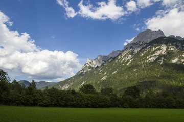 Fototapeta premium Leutaschklamm Geisterklamm Mittenwald