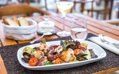 Octopus with potatoes (Polpo e patate)