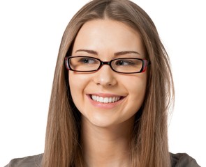 Obraz premium happy young woman portrait