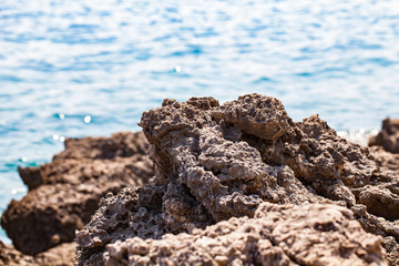 Adriatic seashore, Krk, Croatia