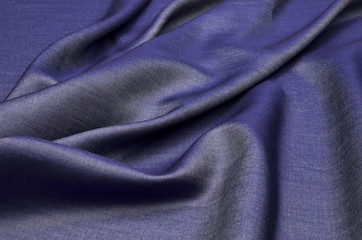 Fototapeta na wymiar Cotton fabric, shirts, denim blue