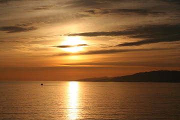 First Night Sunset