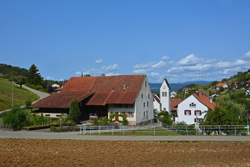 Fototapeta na wymiar Ittenthal, Kanton Aargau