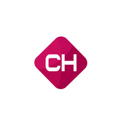 Initial Letter CH Logo Template Design