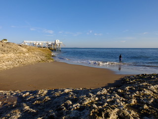 Carrelets vers Saint Palais sur Mer