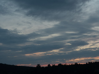 Sunset on Lac-Sergent 3