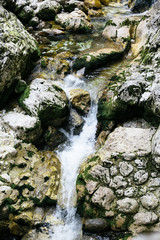 Savica waterfall at Bohinj Valley, Slovenia
