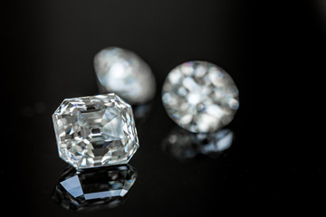 Asscher cut diamond