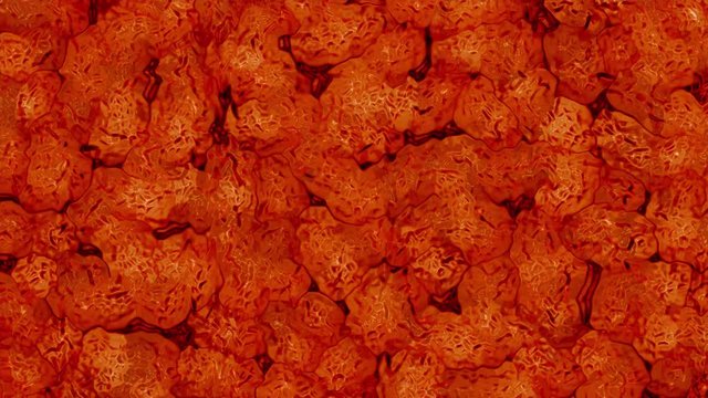 4K Slime Germs Horror Background Loopable/ Animation of a slime or brain or maggot background with disgusting look for horror movie