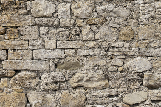 Mauer in Todi(Umbrien, Italien)