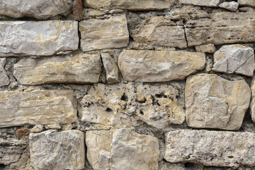 Mauer in Todi(Umbrien, Italien)