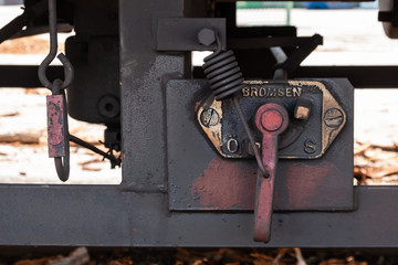 Brake Lever from Railway Waggon