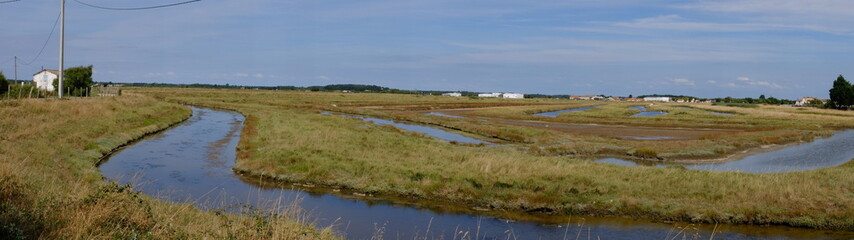 Le long de la SEUDRE (Charente Maritime)