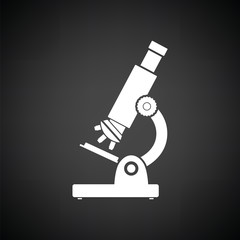 School microscope icon