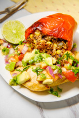 Peach Avocado Salsa Chicken