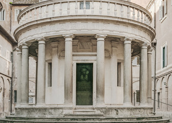 Fototapeta na wymiar San Pietro in Montorio, Rome, Italy