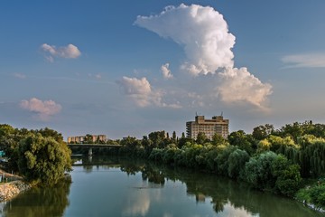 Lights and shadows at the river