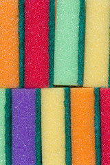 colorful sponge