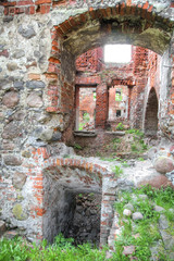 Ruins of the Castle of Insterburg,  Chernyakhovsk sity