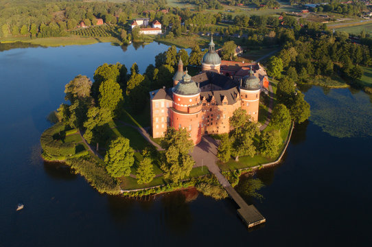 Gripsholm castle aerial view