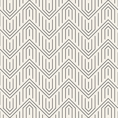 Vector seamless pattern. Modern stylish abstract texture. Repeating geometric tiles
