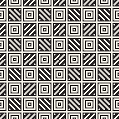 Vector seamless pattern. Modern stylish abstract texture. Repeating geometric tiles
