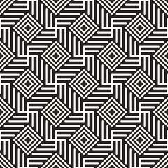 Vector seamless pattern. Modern stylish abstract texture. Repeating geometric tiles
