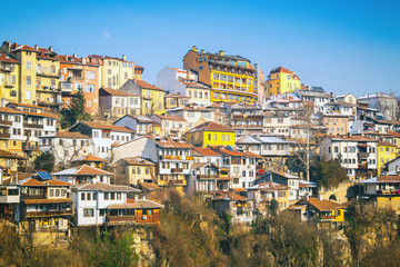 Fototapeta na wymiar Veliko Tarnovo City Scape Bulgaria