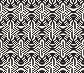 Vector seamless pattern. Modern stylish abstract texture. Repeating geometric tiles