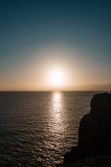 Sunset in Papagayo beach. Lanzarote. Spain - 219997617
