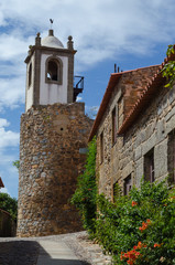 Fototapeta na wymiar Castelo Rodrigo pueblo medieval en Portugal