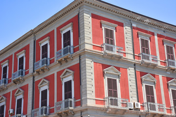 Fototapeta na wymiar Italy, Puglia region, Taranto, historic buildings.