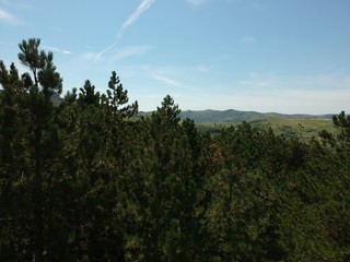 Obraz premium drone landscape