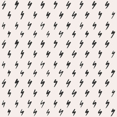 Simple hand-drawn ink doodles, seamless pattern, abstract geometric background. Simple ink brush strokes texture design.