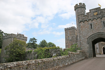 Fototapeta na wymiar Powderham Castle, Devon