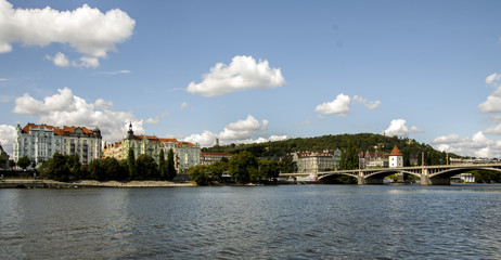 The beautiful River of Prague 