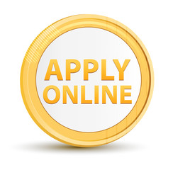 Apply Online gold round button