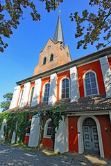 Obraz premium Dannenberg: St.-Johannis-Kirche (um 1300, Niedersachsen)