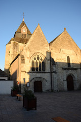 Fototapeta premium Kirche in Azay-le-Rideau, Frankreich
