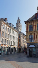 Obraz premium Center of Lille, Northern France
